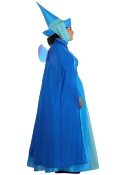 Plus Size Disney Sleeping Beauty Merryweather Costume For Women -Halloween Costumes plus size disney merryweather sleeping beauty cost alt 4