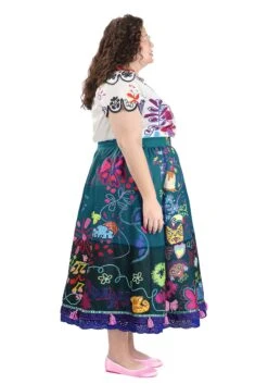 Women's Plus Size Disney Encanto Mirabel Costume 13 Women's Plus Size Disney Encanto Mirabel Costume -Halloween Costumes plus size disney mirabel encanto costume alt 3