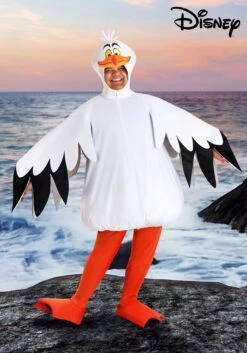 Men's Plus Size Disney The Little Mermaid Scuttle Costume