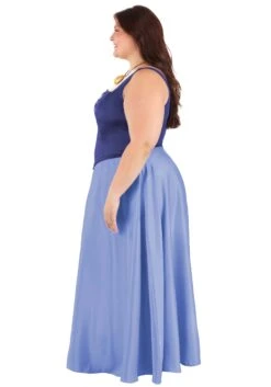 Plus Size Disney The Little Mermaid Vanessa Costume For Women -Halloween Costumes plus size disney the little mermaid vanessa costum alt 3