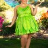 Women's Plus Size Disney Tinker Bell Costume 2 Women's Plus Size Disney Tinker Bell Costume -Halloween Costumes plus size disney tinkerbell costume