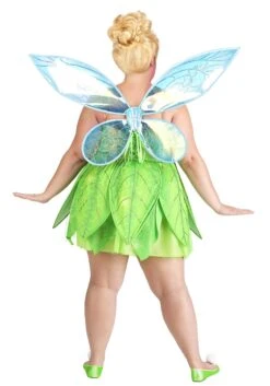 Women's Plus Size Disney Tinker Bell Costume 18 Women's Plus Size Disney Tinker Bell Costume -Halloween Costumes plus size disney tinkerbell costume alt 6