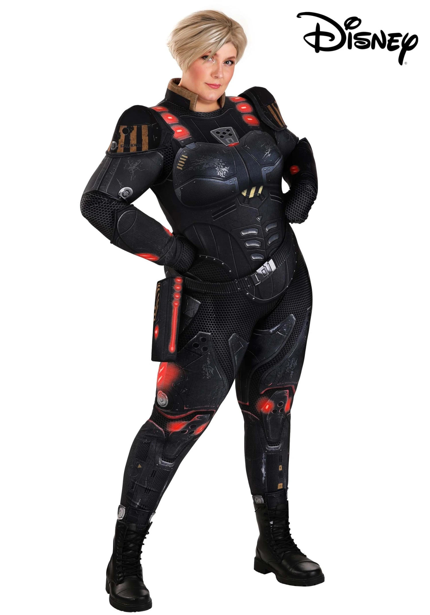 Plus Size Women's Disney Wreck It Ralph Sergeant Calhoun Costume 3 Plus Size Women's Disney Wreck It Ralph Sergeant Calhoun Costume