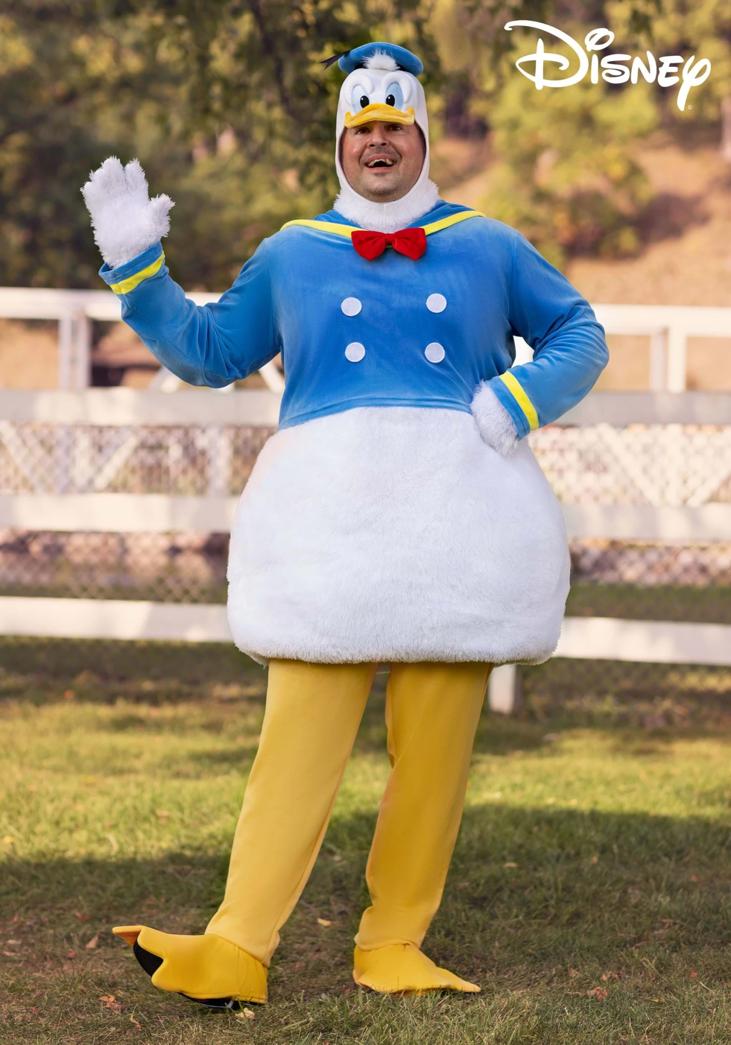 Men's Plus Size Donald Duck Costume 3 Men's Plus Size Donald Duck Costume