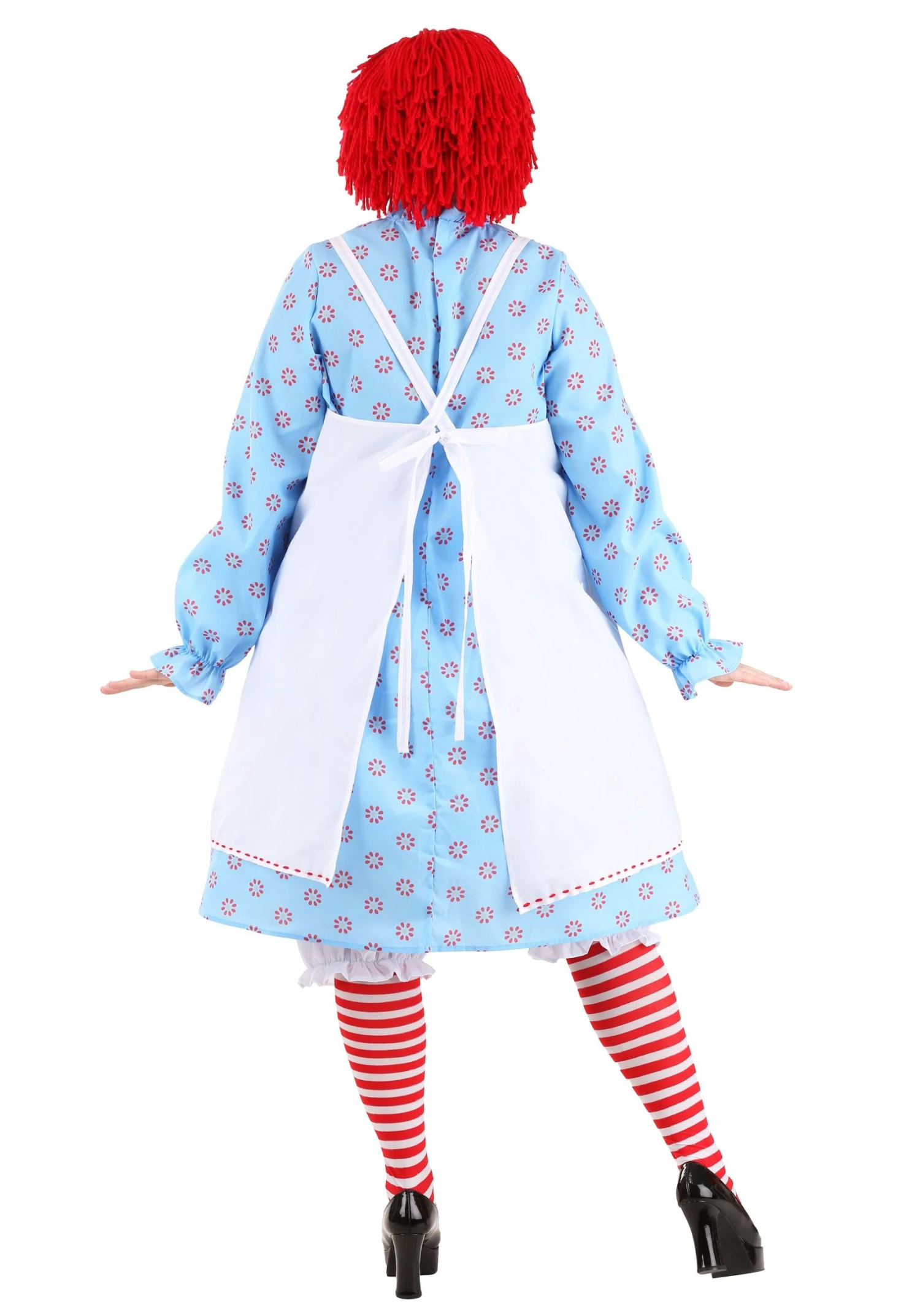 Women's Exclusive Raggedy Ann Plus Size Costume 4 Women's Exclusive Raggedy Ann Plus Size Costume - Image 2