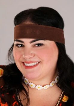 Plus Size Flared Out Hippie Women's Costume -Halloween Costumes plus size flared out hippie costume alt 2