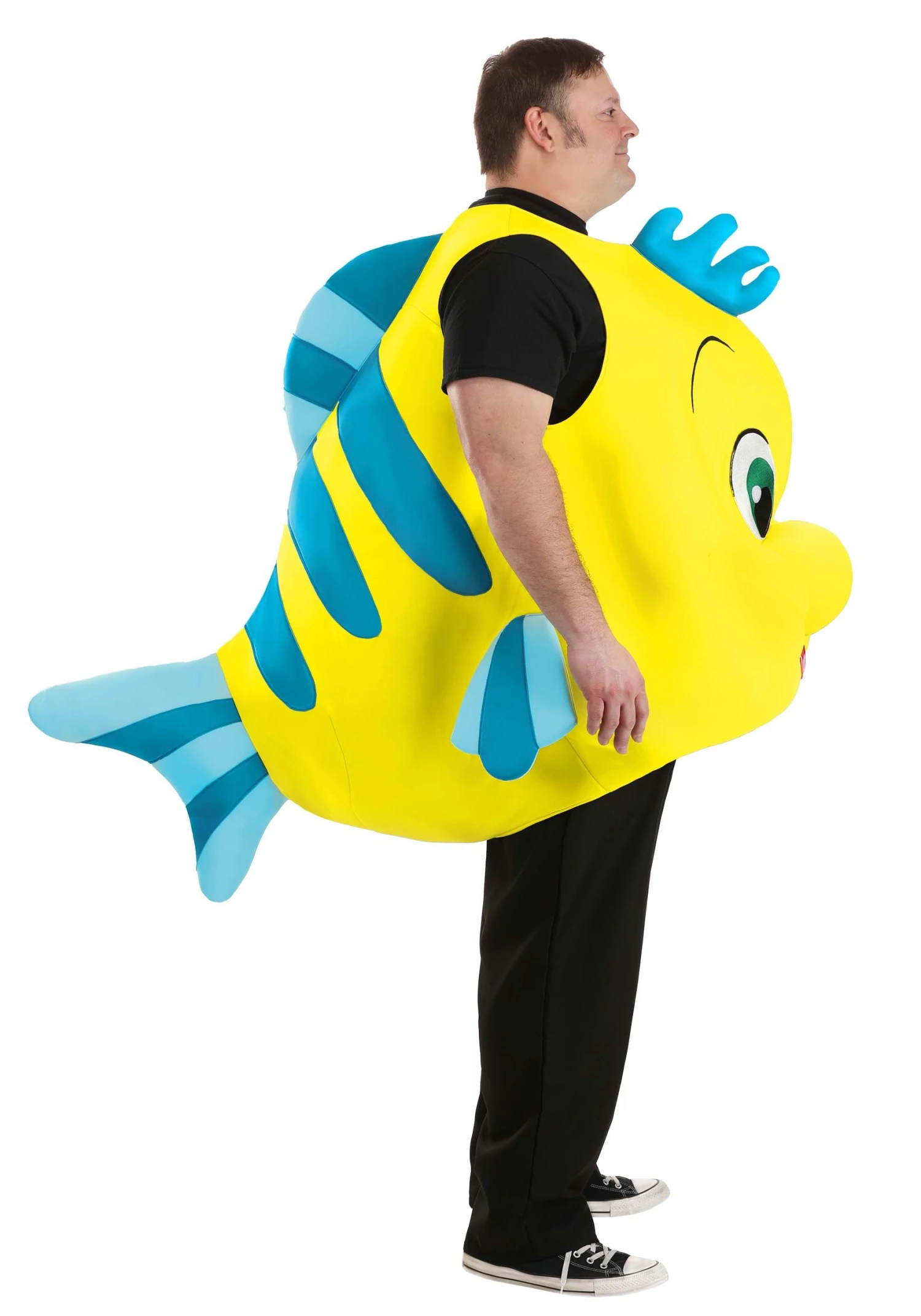 Disney The Little Mermaid Plus Size Flounder Costume 6 Disney The Little Mermaid Plus Size Flounder Costume - Image 4