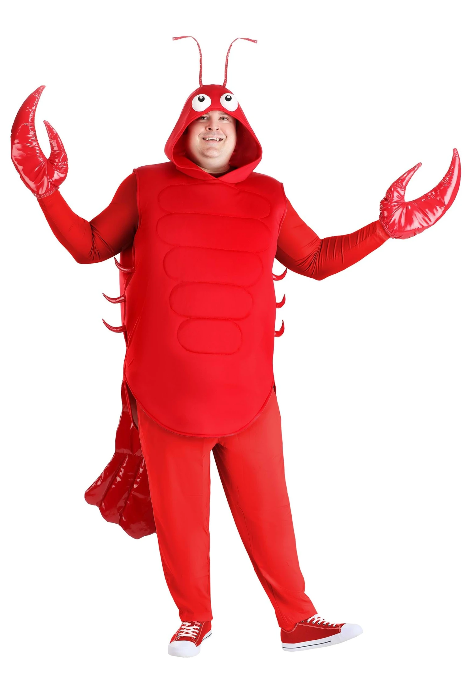 Plus Size Fresh Lobster Adult Costume 3 Plus Size Fresh Lobster Adult Costume