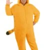 Adult Plus Size Garfield Costume Onesie -Halloween Costumes plus size garfield costume onesie