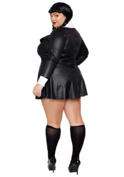 Dreamgirl Women's Plus Size Gothic Academy School Girl Costume 7 Dreamgirl Women's Plus Size Gothic Academy School Girl Costume -Halloween Costumes plus size gothic academy school girl costume dress alt 2