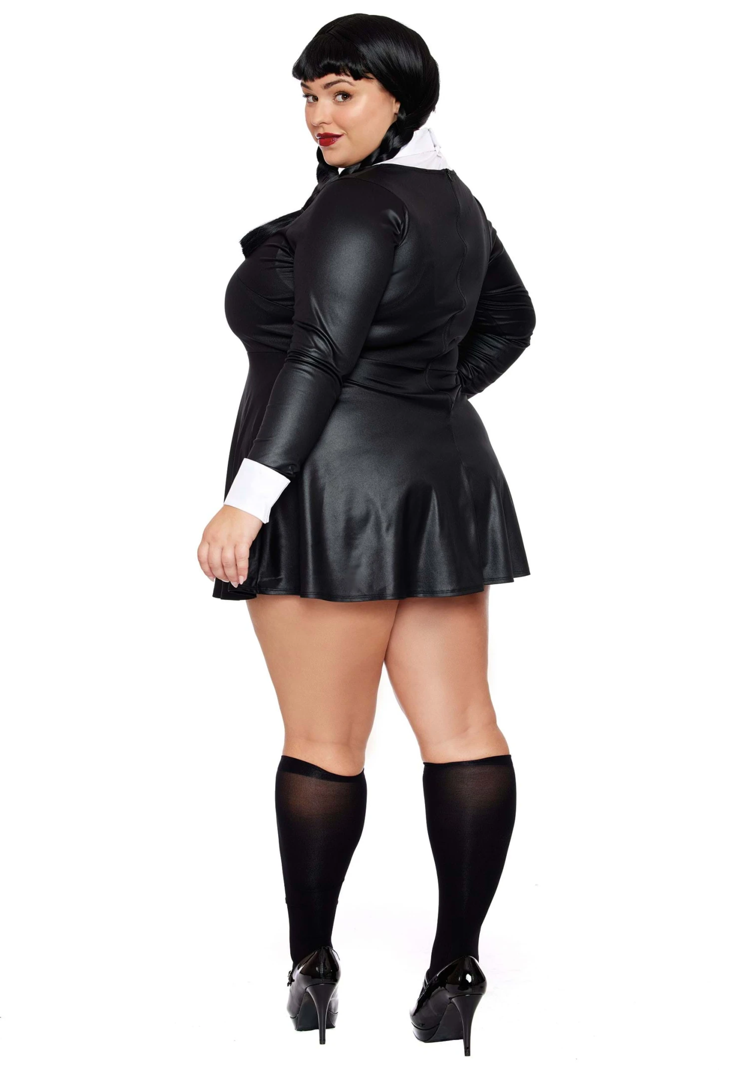 Dreamgirl Women's Plus Size Gothic Academy School Girl Costume 5 Dreamgirl Women's Plus Size Gothic Academy School Girl Costume - Image 3