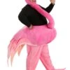 Plus Size Graceful Flamingo Costume For Adults -Halloween Costumes plus size graceful flamingo costume