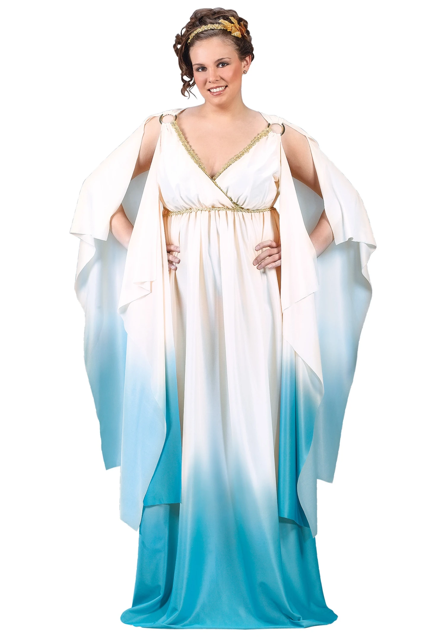 Fun World Plus Size Greek Goddess Costume For Women 3 Fun World Plus Size Greek Goddess Costume For Women