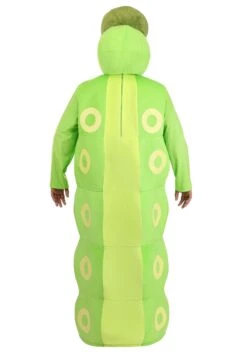 Plus Size Green Caterpillar Costume For Adults 12 Plus Size Green Caterpillar Costume For Adults -Halloween Costumes plus size green caterpillar costume alt 1