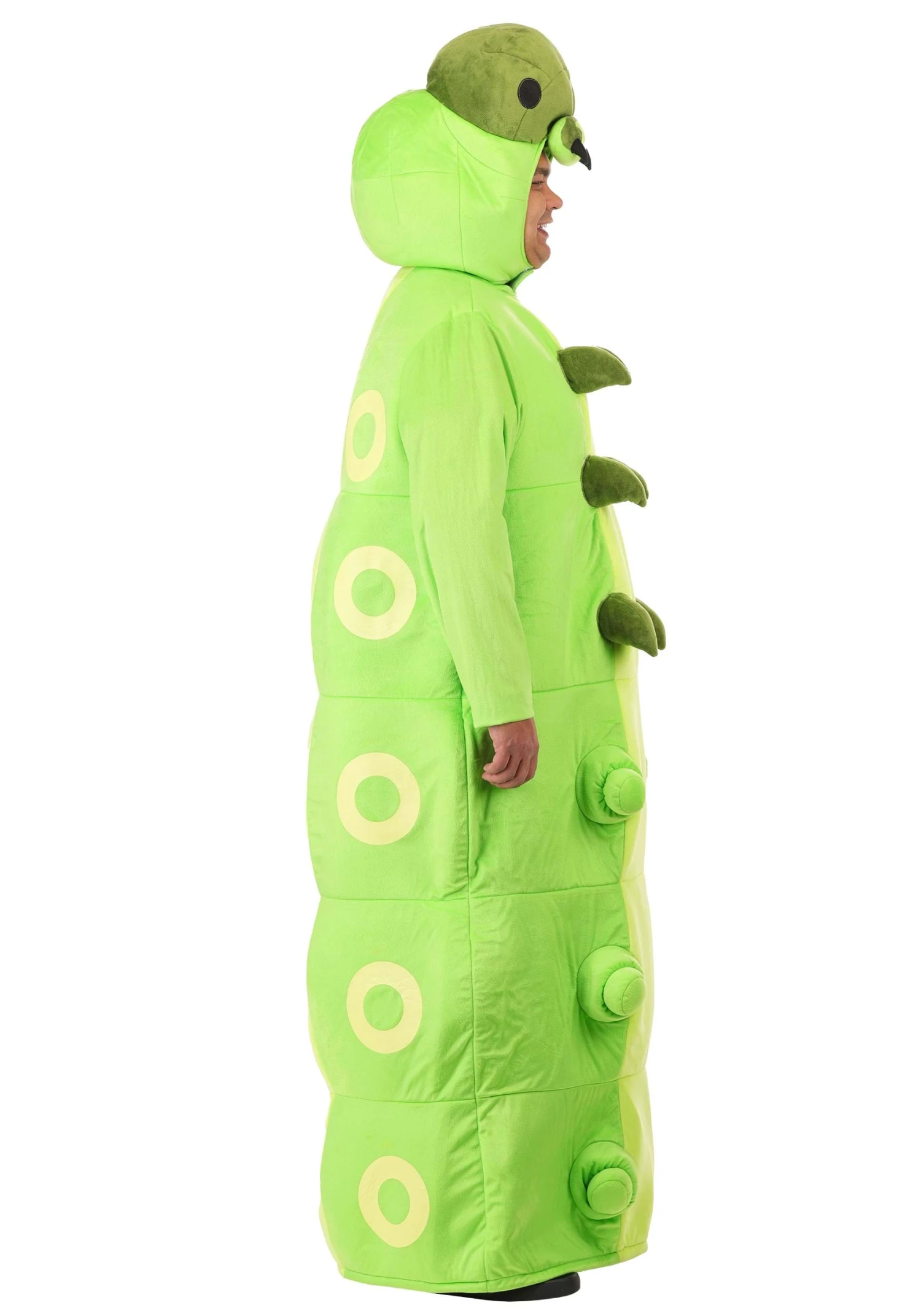 Plus Size Green Caterpillar Costume For Adults 6 Plus Size Green Caterpillar Costume For Adults - Image 4