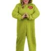 Plus Size Grinch Costume Onesie For Adults -Halloween Costumes plus size grinch costume onesie for adults