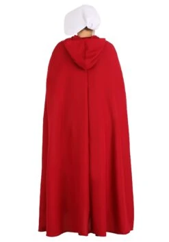 Plus Size Handmaid's Tale Costume For Women -Halloween Costumes plus size handmaids tale womens costume back
