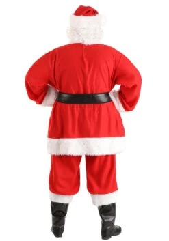 Plus Size Holiday Santa Claus Costume For Men 19 Plus Size Holiday Santa Claus Costume For Men -Halloween Costumes plus size holiday santa claus costume alt 7