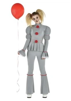 AMSCAN Plus Size IT Pennywise Clown Costume For Women