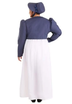 Plus Size Jane Austen Literary Costume For Women -Halloween Costumes plus size jane austen costume alt 5