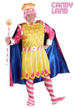 Men's Plus Size Candyland King Kandy Costume