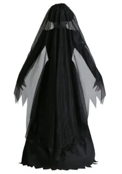 Lady In Black Plus Size Ghost Costume -Halloween Costumes plus size lady in black ghost costume 3 1