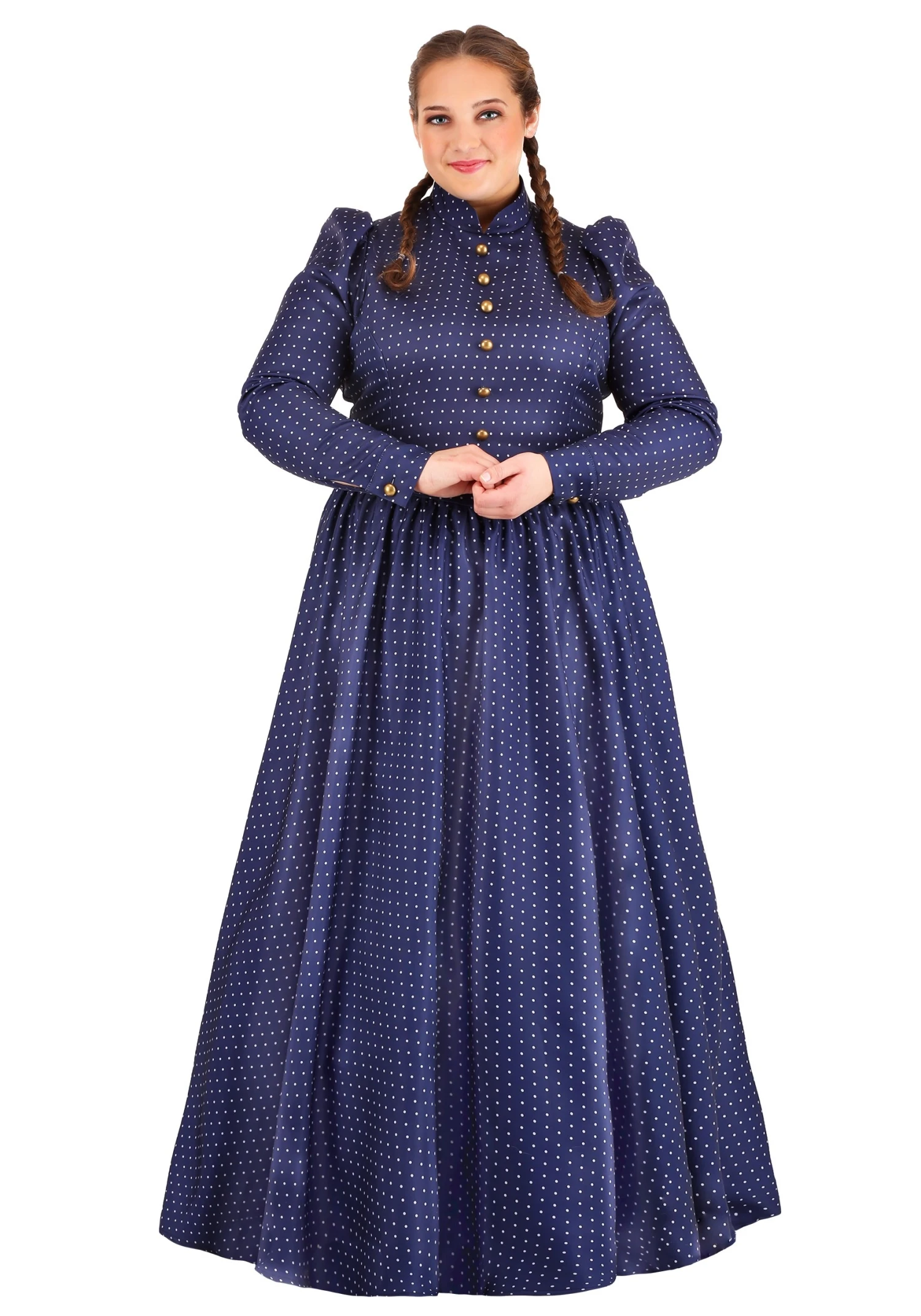 Laura Ingalls Wilder Plus Size Women's Costume Dress 3 Laura Ingalls Wilder Plus Size Women's Costume Dress