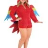Macaw Parrot Plus Size Women's Costume -Halloween Costumes plus size macaw parrot womens costume