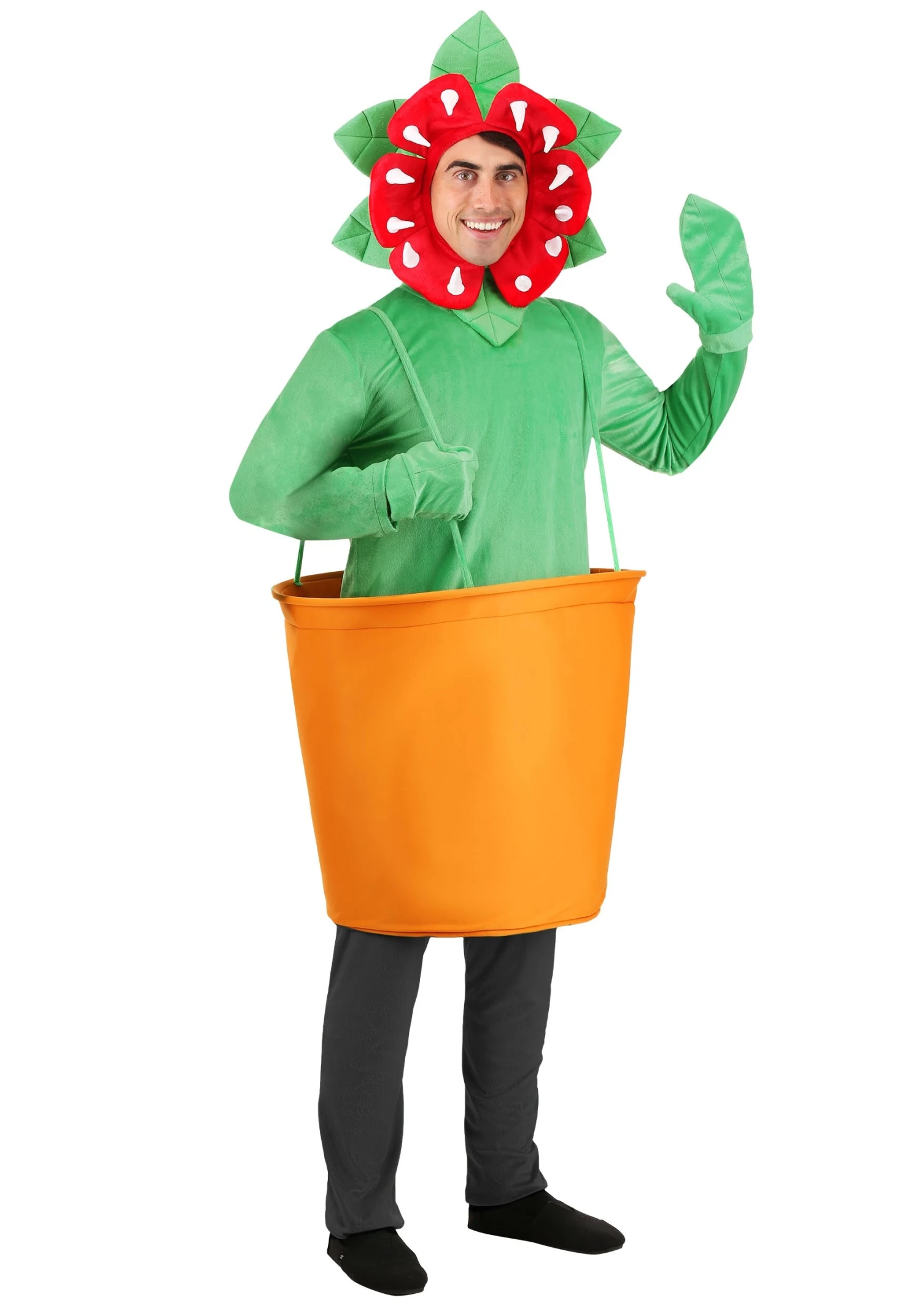 Plus Size Man-Eating Venus Fly Trap Costume For Adults 3 Plus Size Man-Eating Venus Fly Trap Costume For Adults