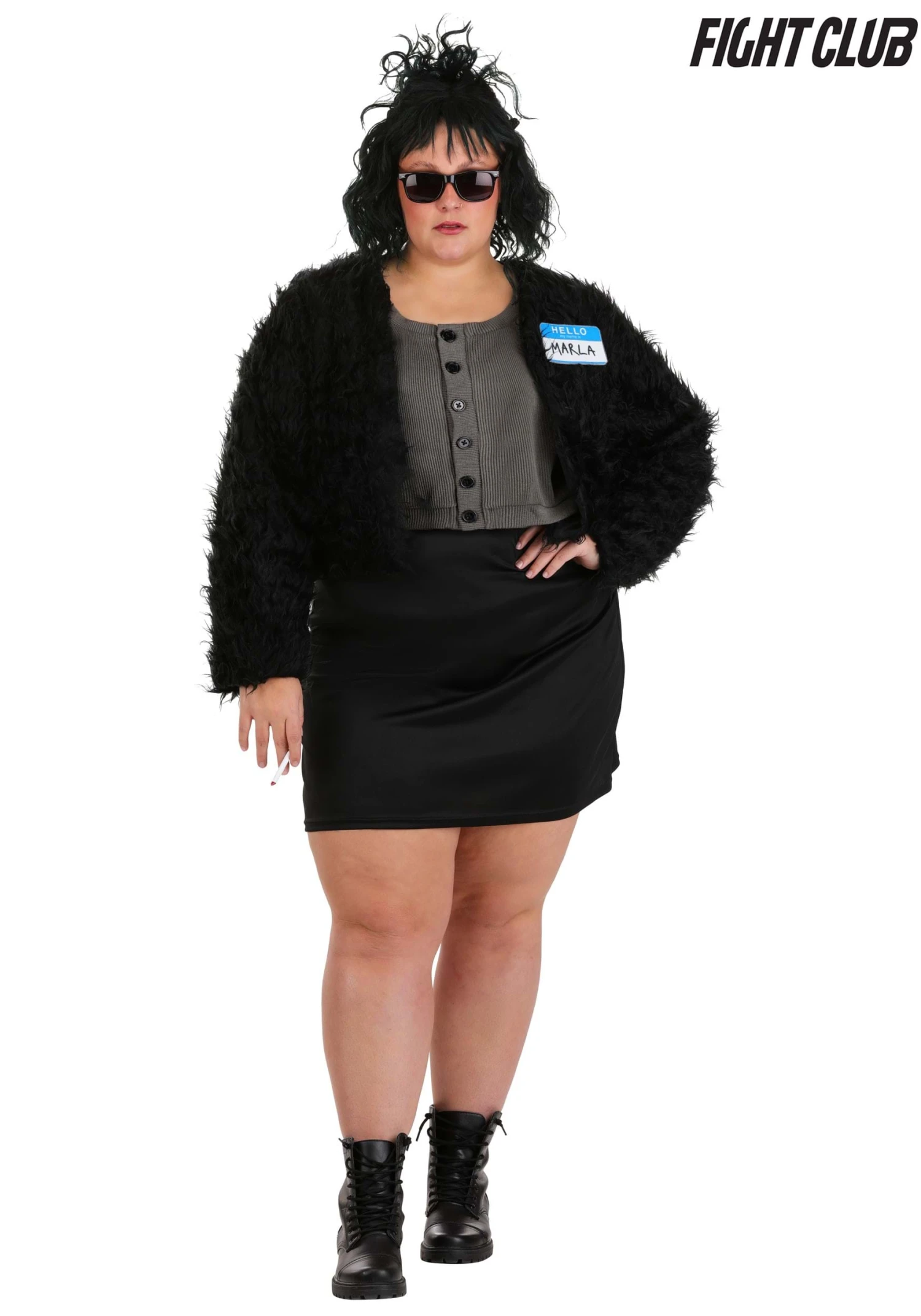 Plus Size Fight Club Marla Singer Costume For Women 3 Plus Size Fight Club Marla Singer Costume For Women