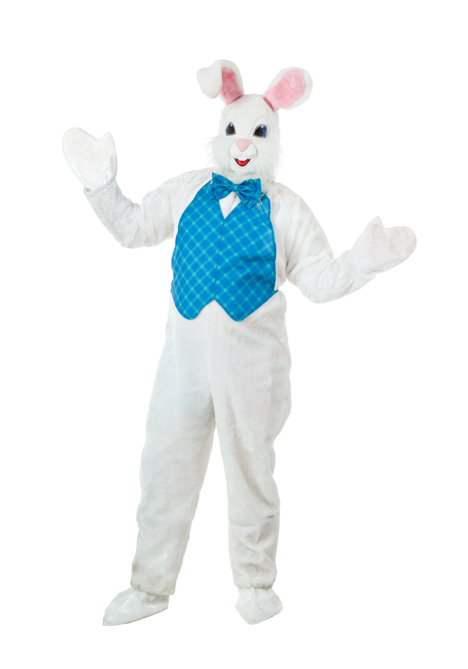Plus Size Adult Mascot Easter Bunny Costume 3 Plus Size Adult Mascot Easter Bunny Costume