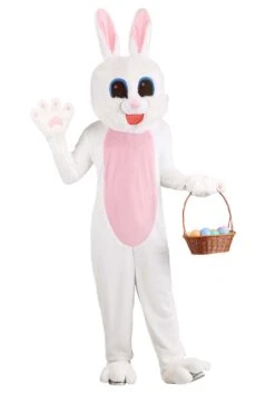 Adult Plus Size Mascot Easter Bunny Costume -Halloween Costumes plus size mascot easter bunny costume alt 4