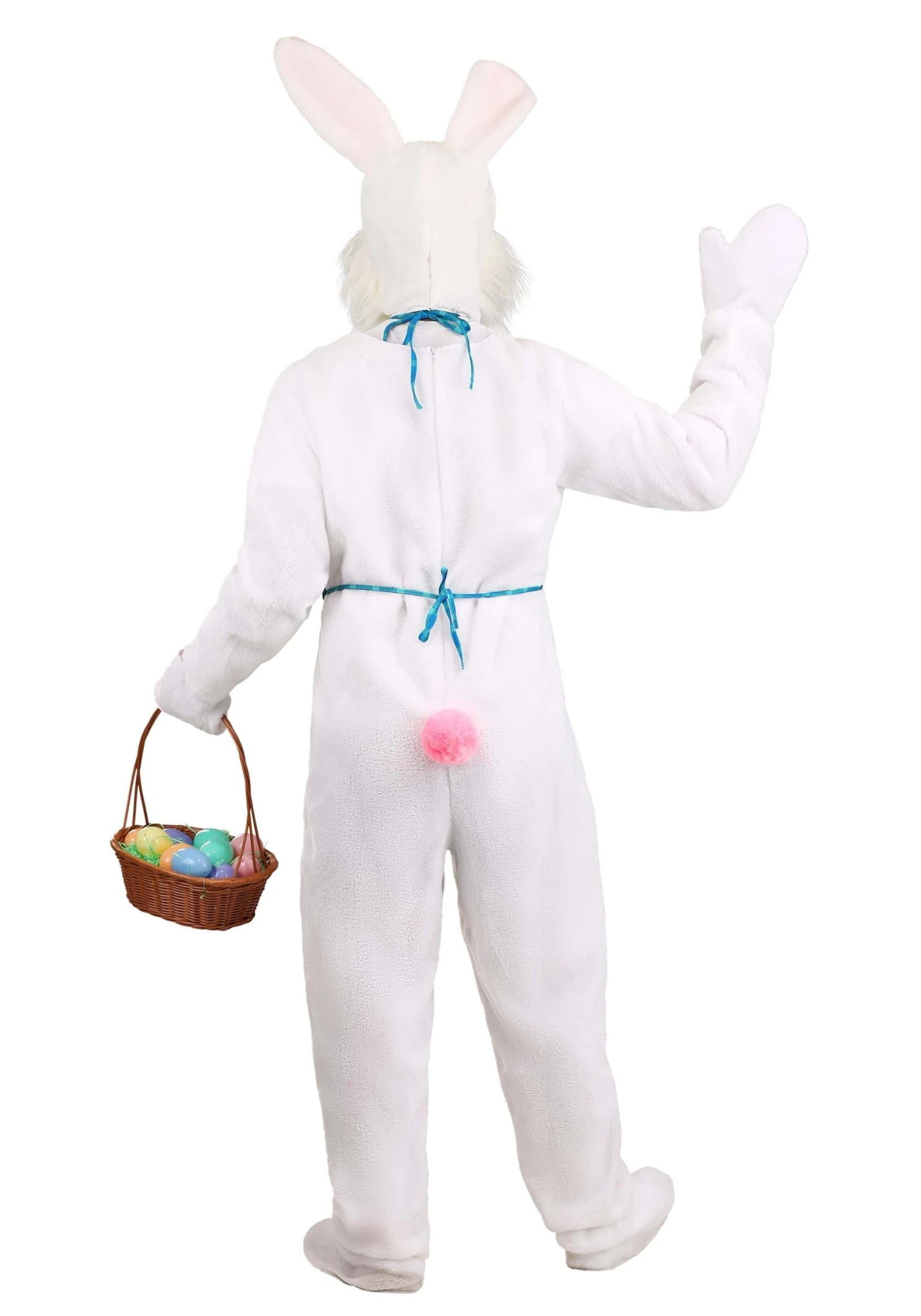Plus Size Adult Mascot Easter Bunny Costume 7 Plus Size Adult Mascot Easter Bunny Costume - Image 5