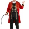 Plus Size Dashing Ringmaster Men's Costume -Halloween Costumes plus size mens dashing ringmaster costume