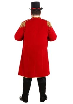 Plus Size Dashing Ringmaster Men's Costume -Halloween Costumes plus size mens dashing ringmaster costume alt 6