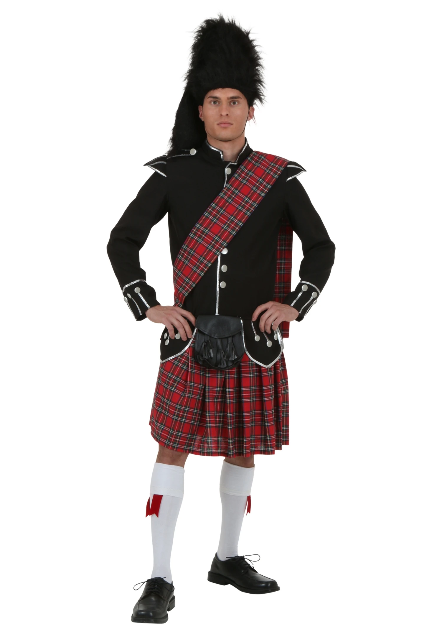 Plus Size Men's Scottish Costume 3 Plus Size Men's Scottish Costume
