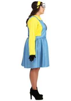 Disguise Women's Plus Size Minion Costume Dress -Halloween Costumes plus size minion costume dress alt 2