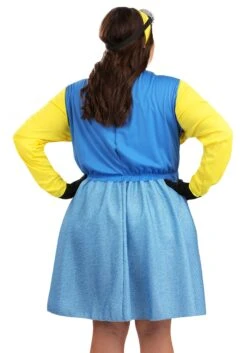 Disguise Women's Plus Size Minion Costume Dress -Halloween Costumes plus size minion costume dress alt 5