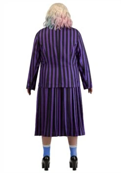 Plus Size Nevermore Academy Enid Sinclair Wednesday Costume For Women -Halloween Costumes plus size nevermore academy enid sinclair wednesda alt 1