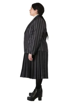 Plus Size Nevermore Academy Wednesday Women's Costume -Halloween Costumes plus size nevermore academy wednesday costume alt 2