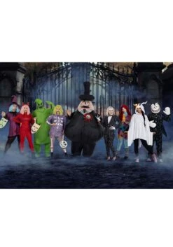 Plus Size Disney Nightmare Before Christmas Women's Barrel Costume -Halloween Costumes plus size nightmare before christmas barrel costum alt 5