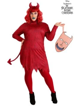 Plus Size Nightmare Before Christmas Women's Lock Costume -Halloween Costumes plus size nightmare before christmas lock costume alt 13