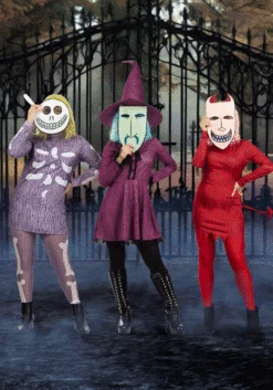 Plus Size Nightmare Before Christmas Women's Lock Costume -Halloween Costumes plus size nightmare before christmas lock costume alt 4