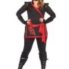 LEG AVENUE Plus Size Ninja Assassin Women's Costume 2 LEG AVENUE Plus Size Ninja Assassin Women's Costume -Halloween Costumes plus size ninja assassin costume