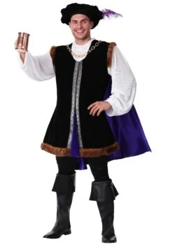 Noble Renaissance Man Plus Size Costume
