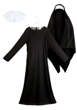 Women's Plus Size Traditional Nun Costume 8 Women's Plus Size Traditional Nun Costume -Halloween Costumes plus size nun costume alt 3