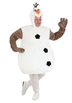 Disney Plus Size Olaf Frozen Costume -Halloween Costumes plus size olaf frozen costume alt 8