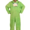 Plus Size Oscar The Grouch Adult Costume Onesie 1 Plus Size Oscar The Grouch Adult Costume Onesie -Halloween Costumes plus size oscar the grouch costume onesie