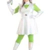 Plus Size Outer Space Alien Costume For Women 2 Plus Size Outer Space Alien Costume For Women -Halloween Costumes plus size outer space alien costume