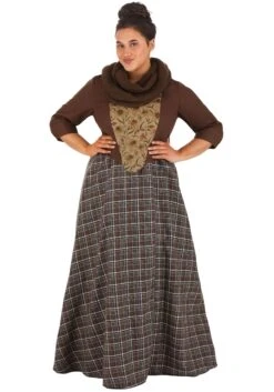 Women's Plus Size Outlander Costume Dress